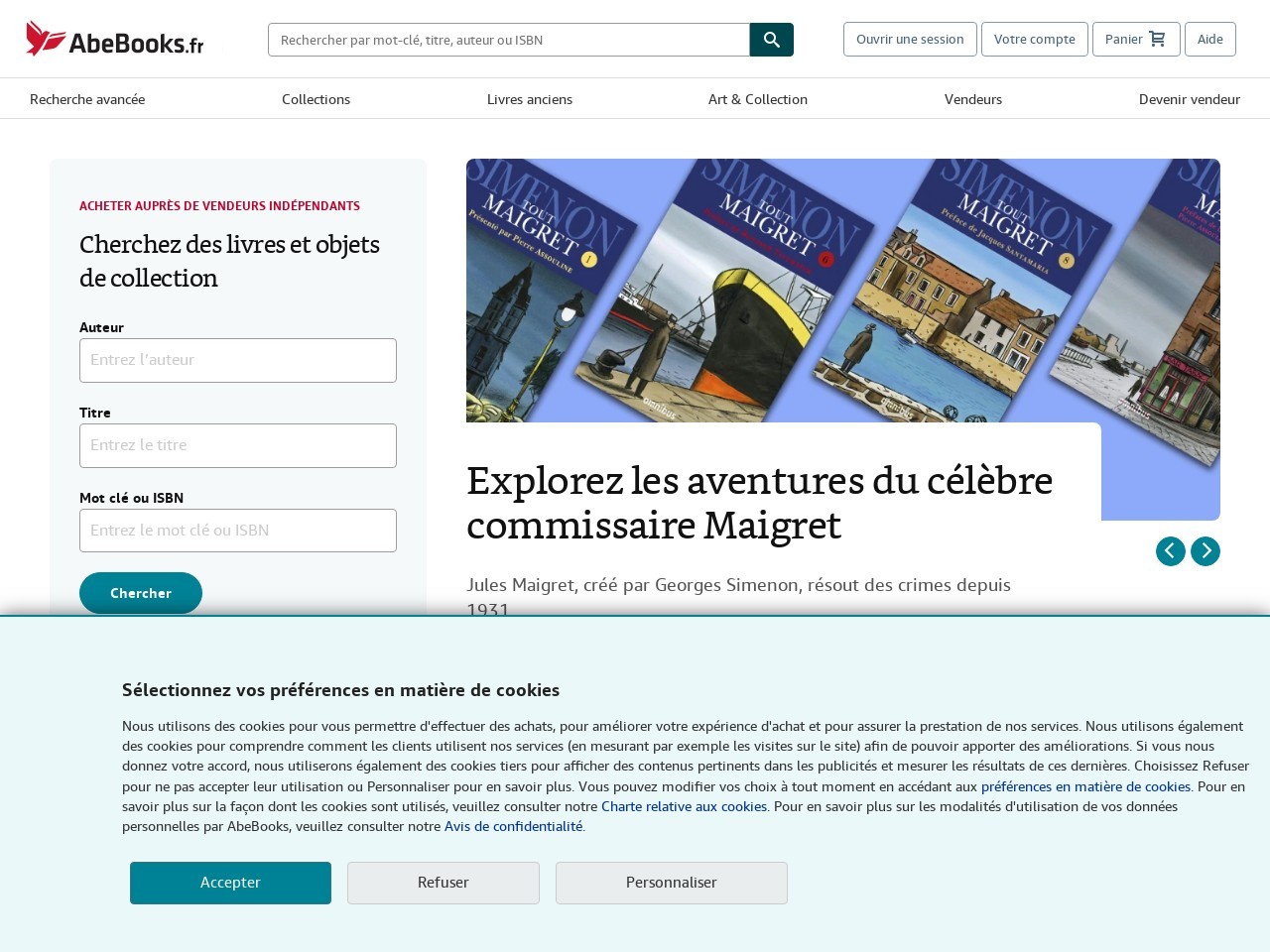 Abebooks.fr 2b91e19d4ddcecd15740e26c99d72b05