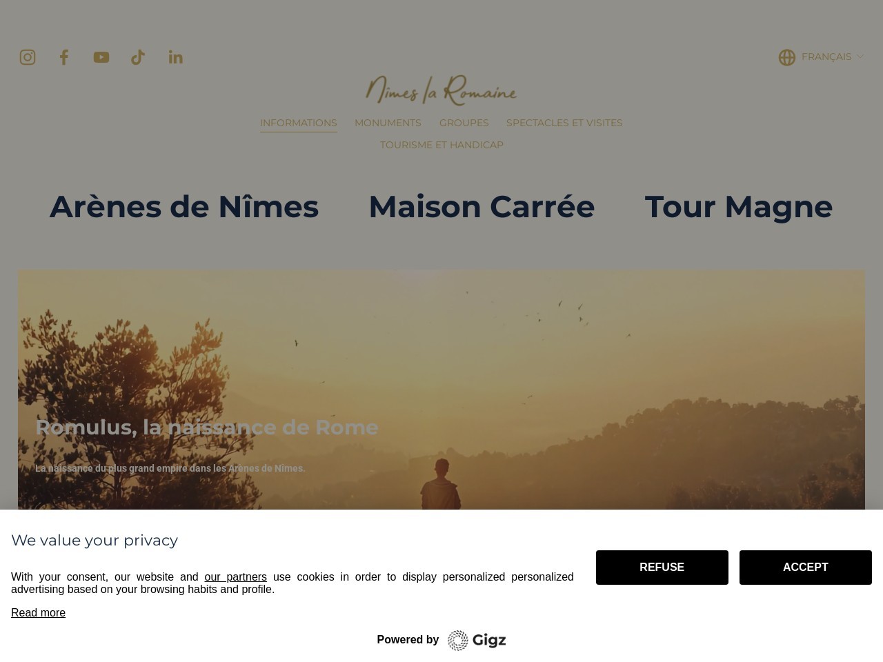 Arenes nimes.com 94c3387461c389031ddba05f8f73a505
