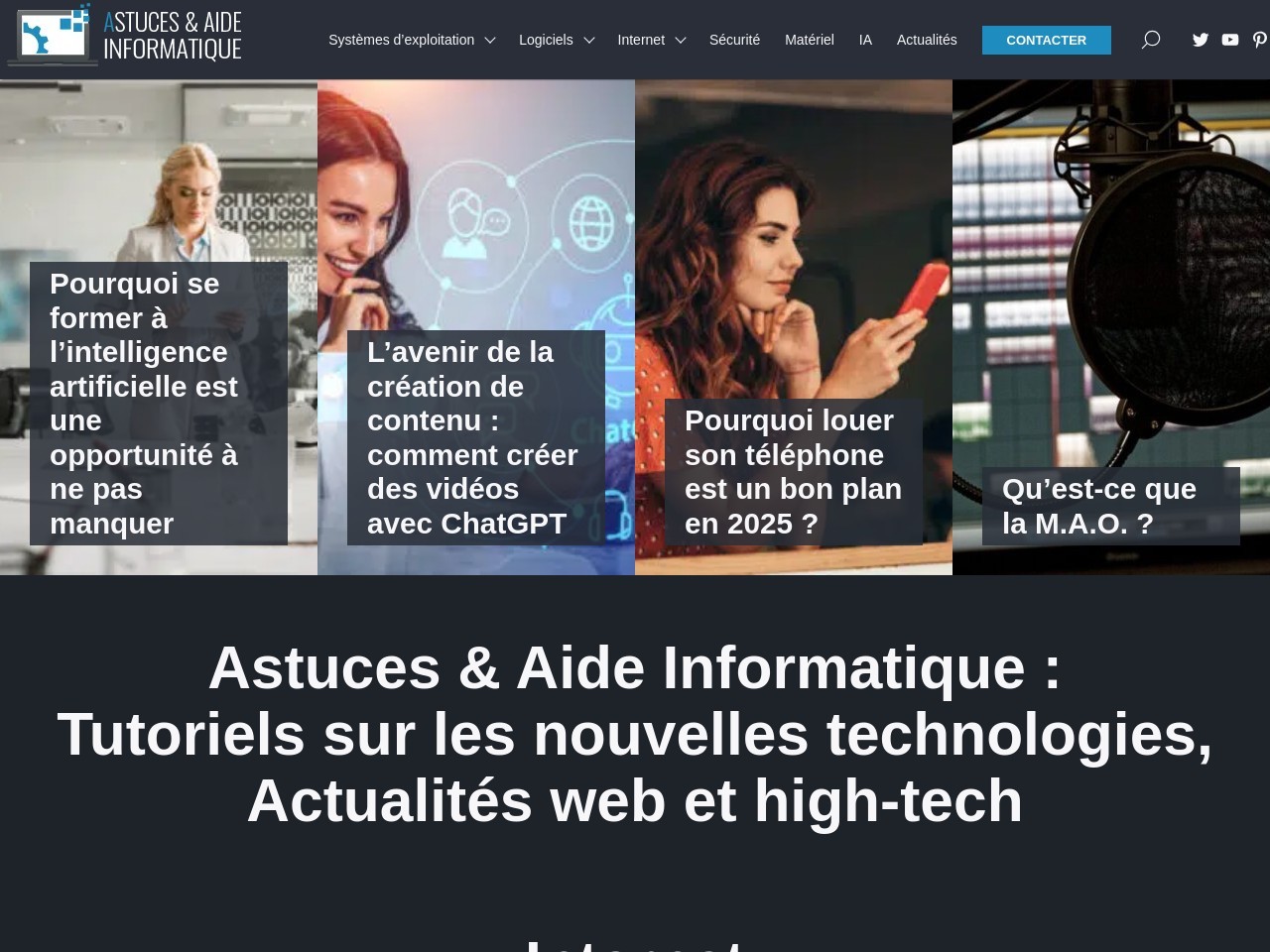 Astuces aide informatique.info 652b97b2e1653d7a8c2cd77e8552c013