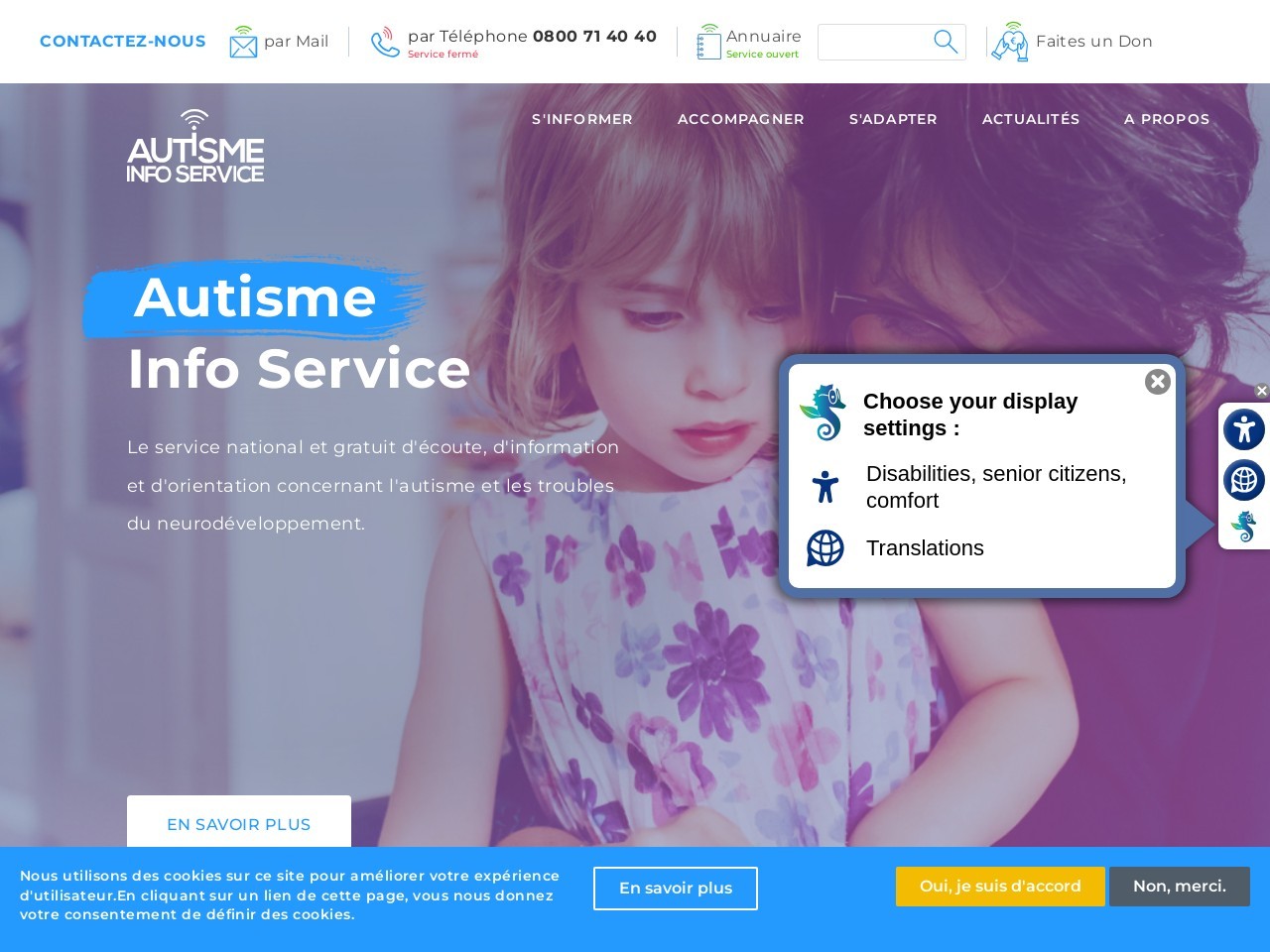 Autismeinfoservice.fr 8ad6f98f67909c3dba4cc1169edd14ea