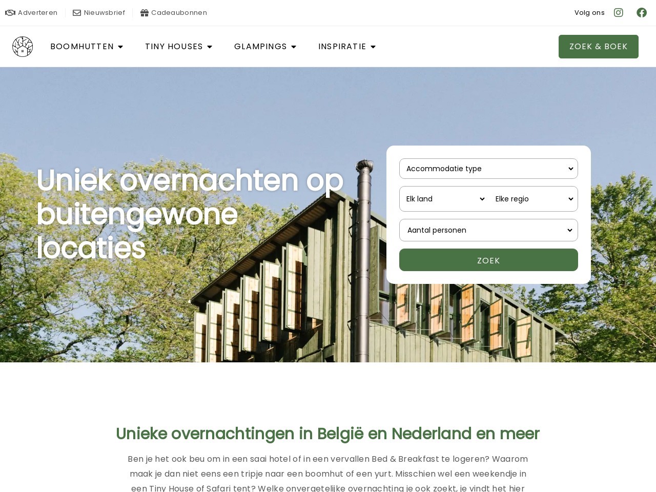 Buitengewoonovernachten.be 9651a4b18f790d7e9b032a8f4a2e082a