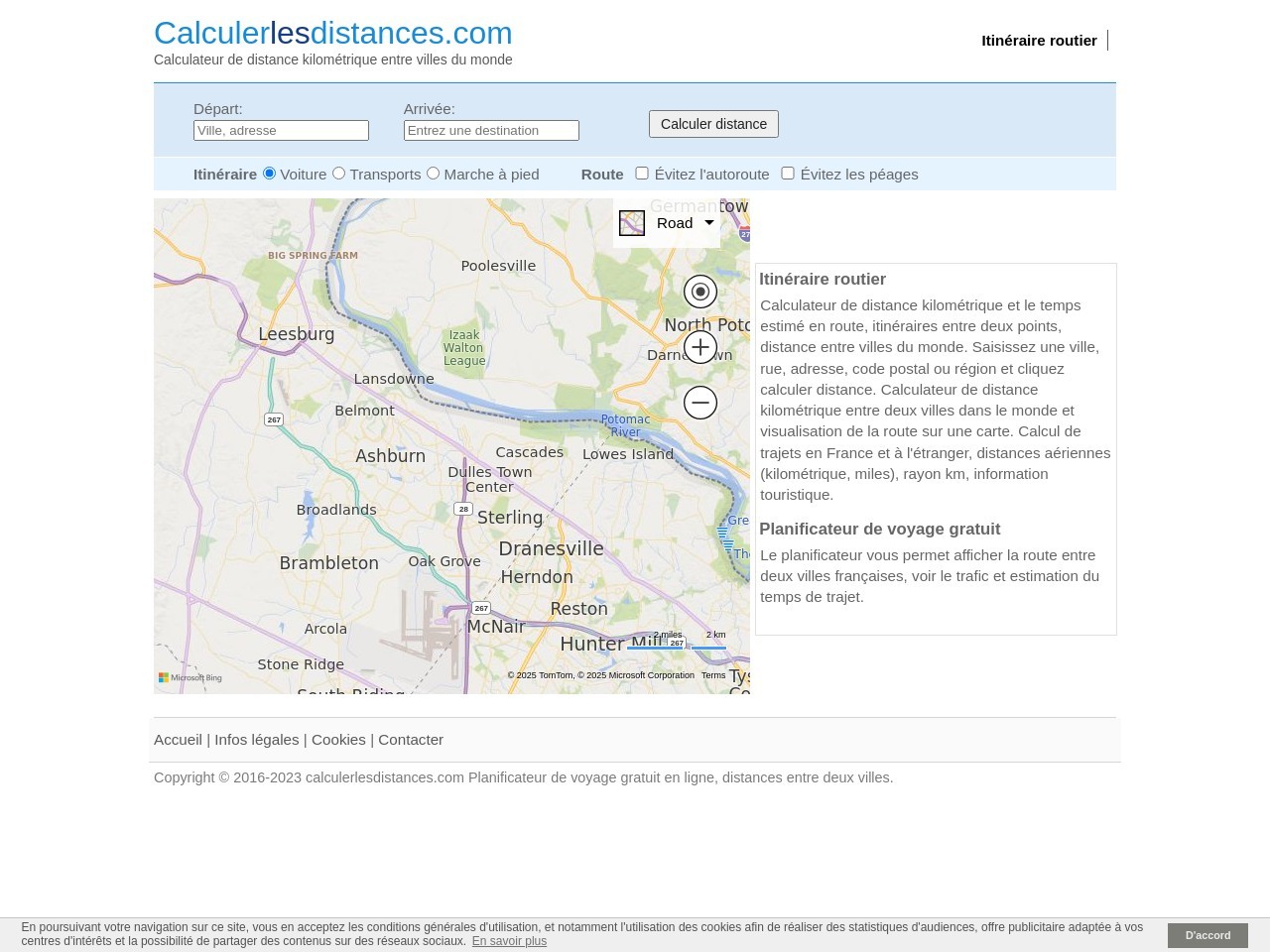 Calculerlesdistances.com be3357a0588df4d0cd46ac2f3fe9ce39