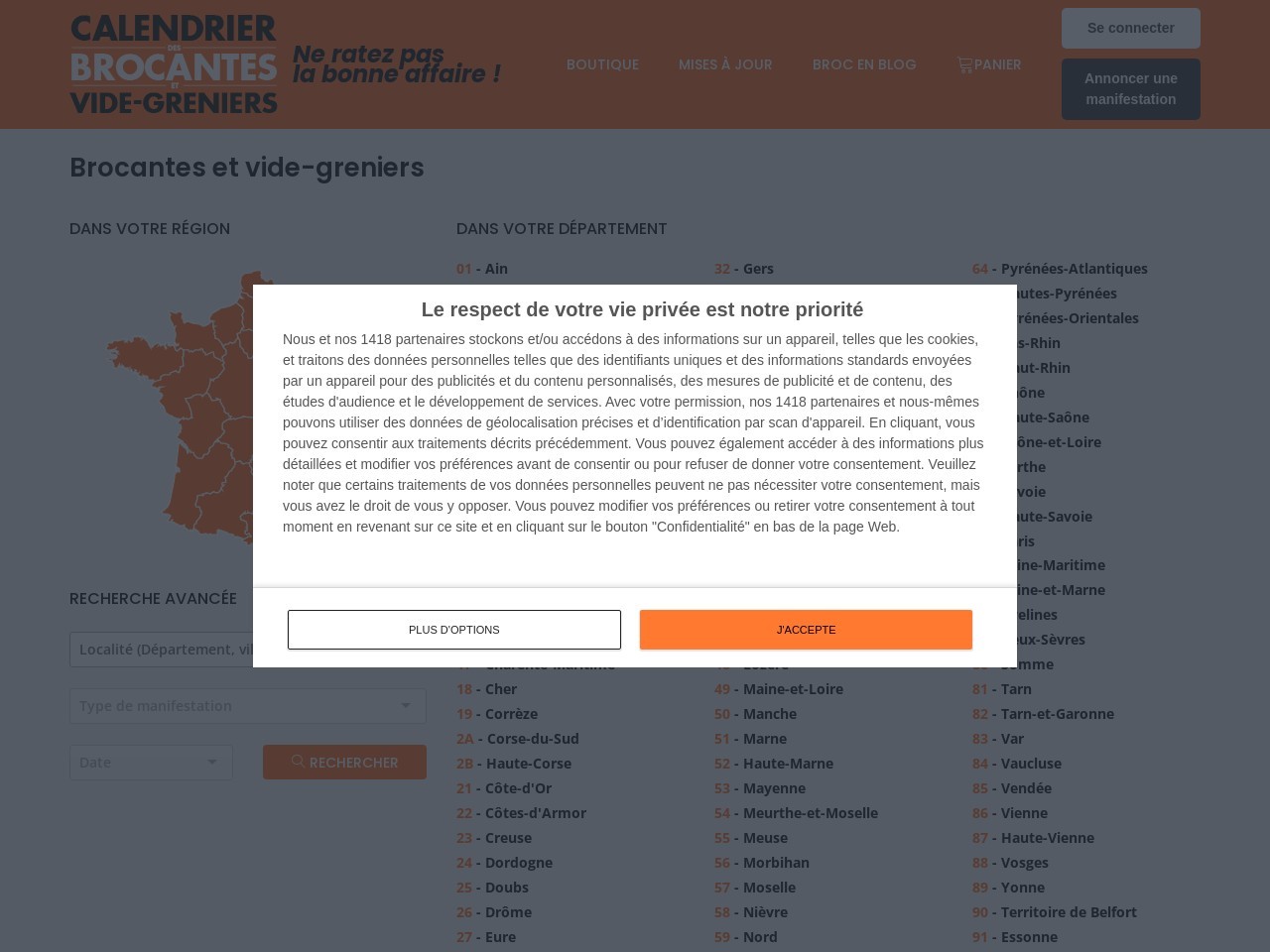 Calendrier des brocantes.com f863b948b0474b1961a1fcaec70d5505
