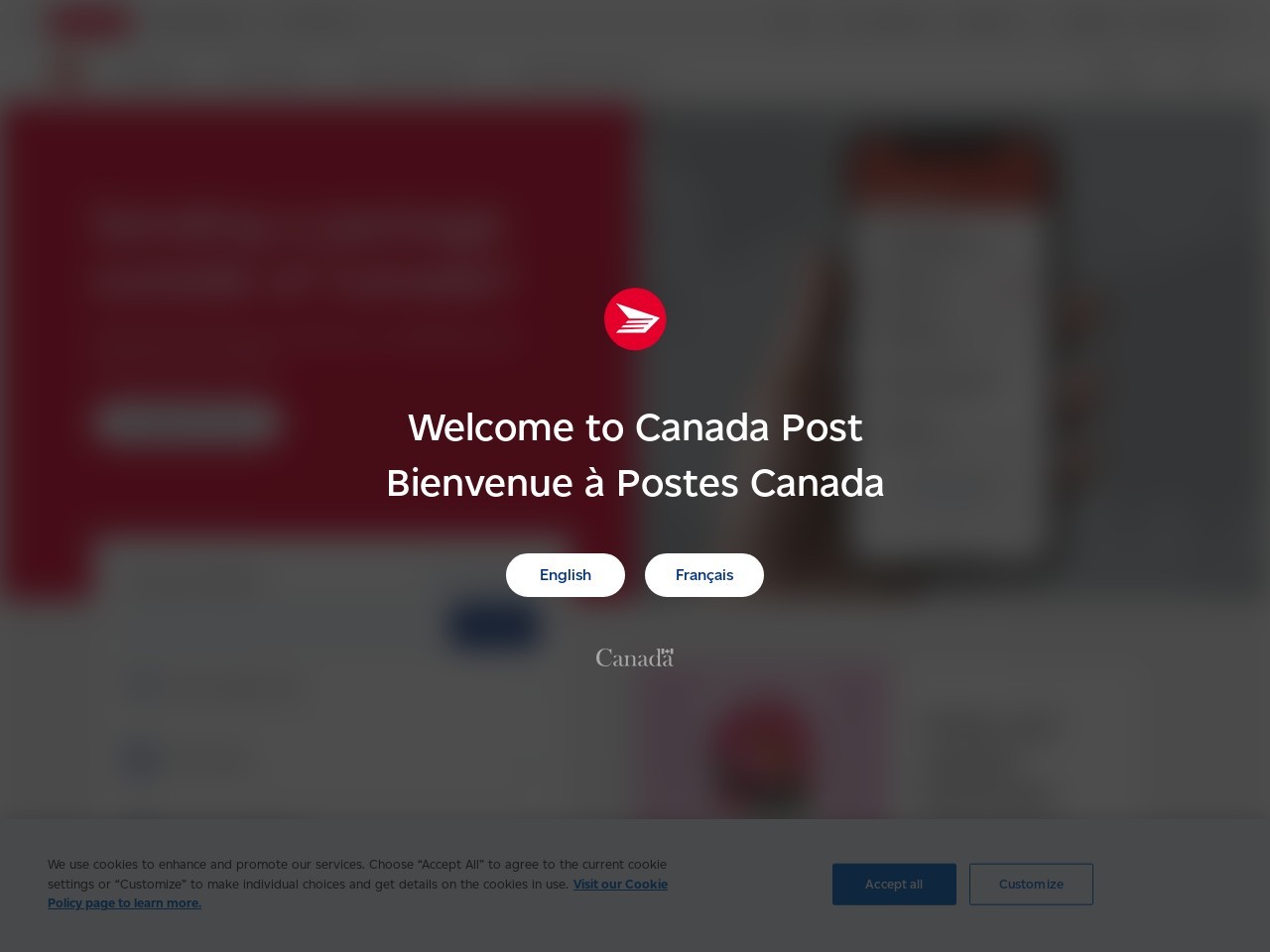 Canadapost postescanada.ca 9cf810631ca187911f55e4080ce6a825