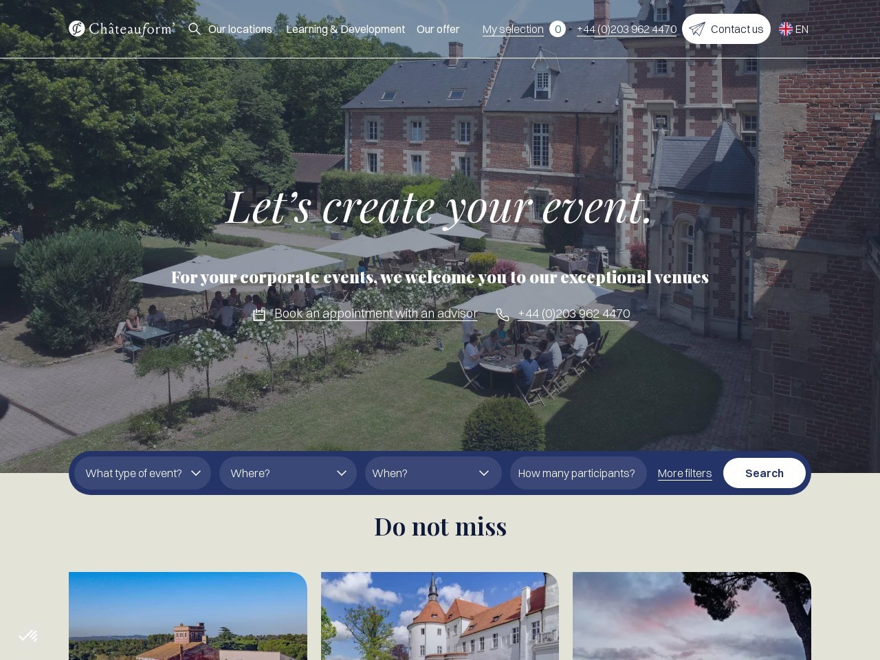 Chateauform.com dd7518625ccb3d6d53e8f441b7868d99