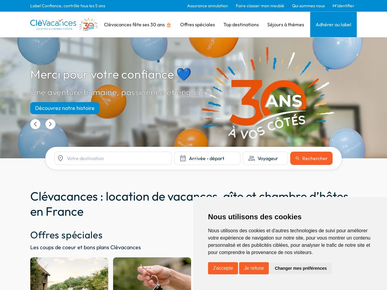 Clevacances.com 121476d7fdc44f1267c07e45c78ba2b0