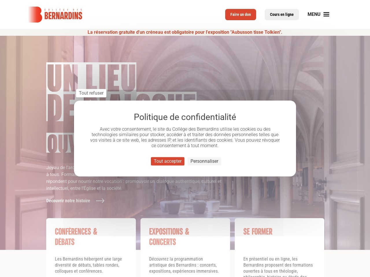 Collegedesbernardins.fr a313a6e44e380a1434bdd24c112c0f9a