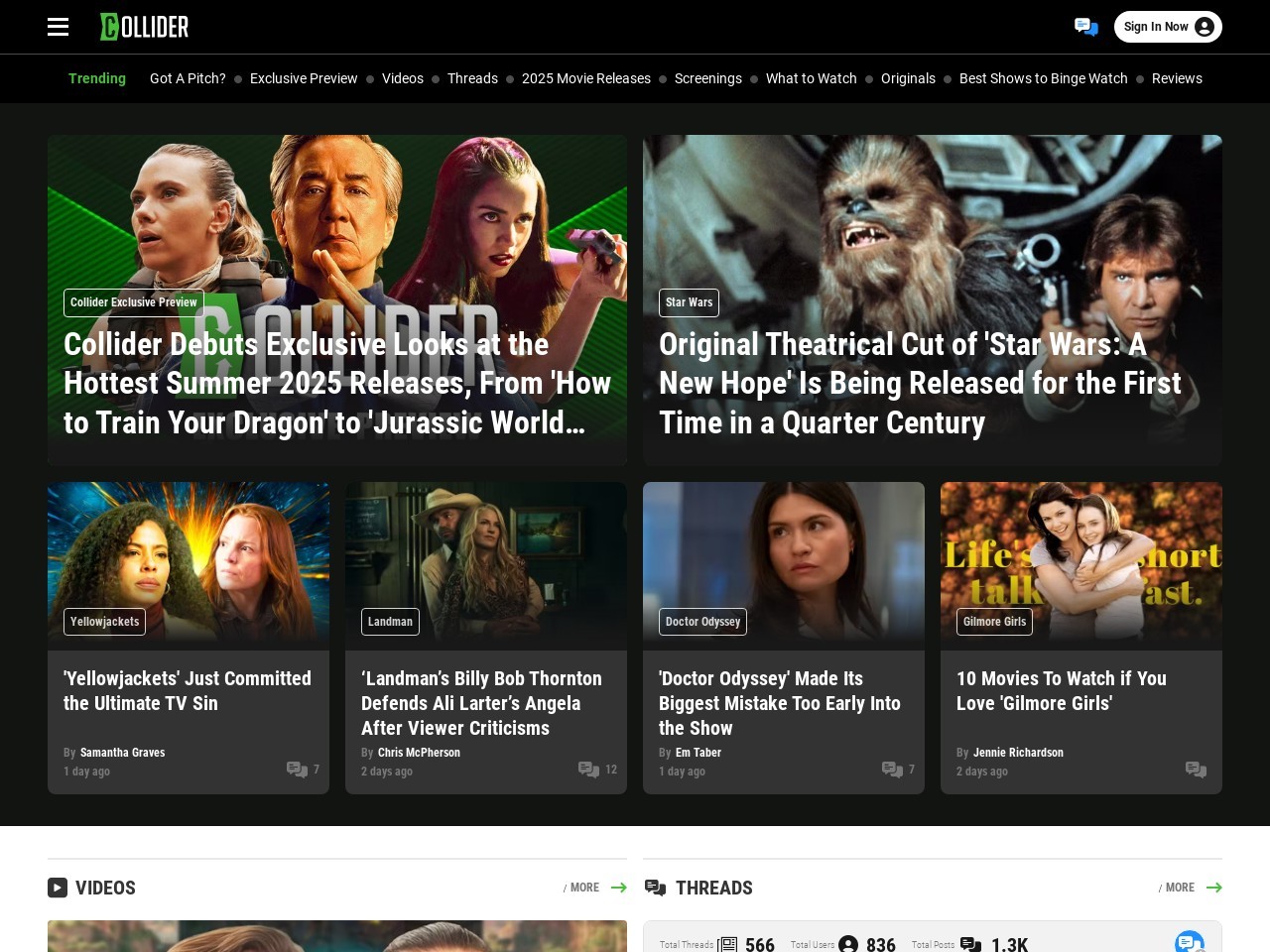 Collider.com 43523dc30f8f306439102f0eb32f9eeb