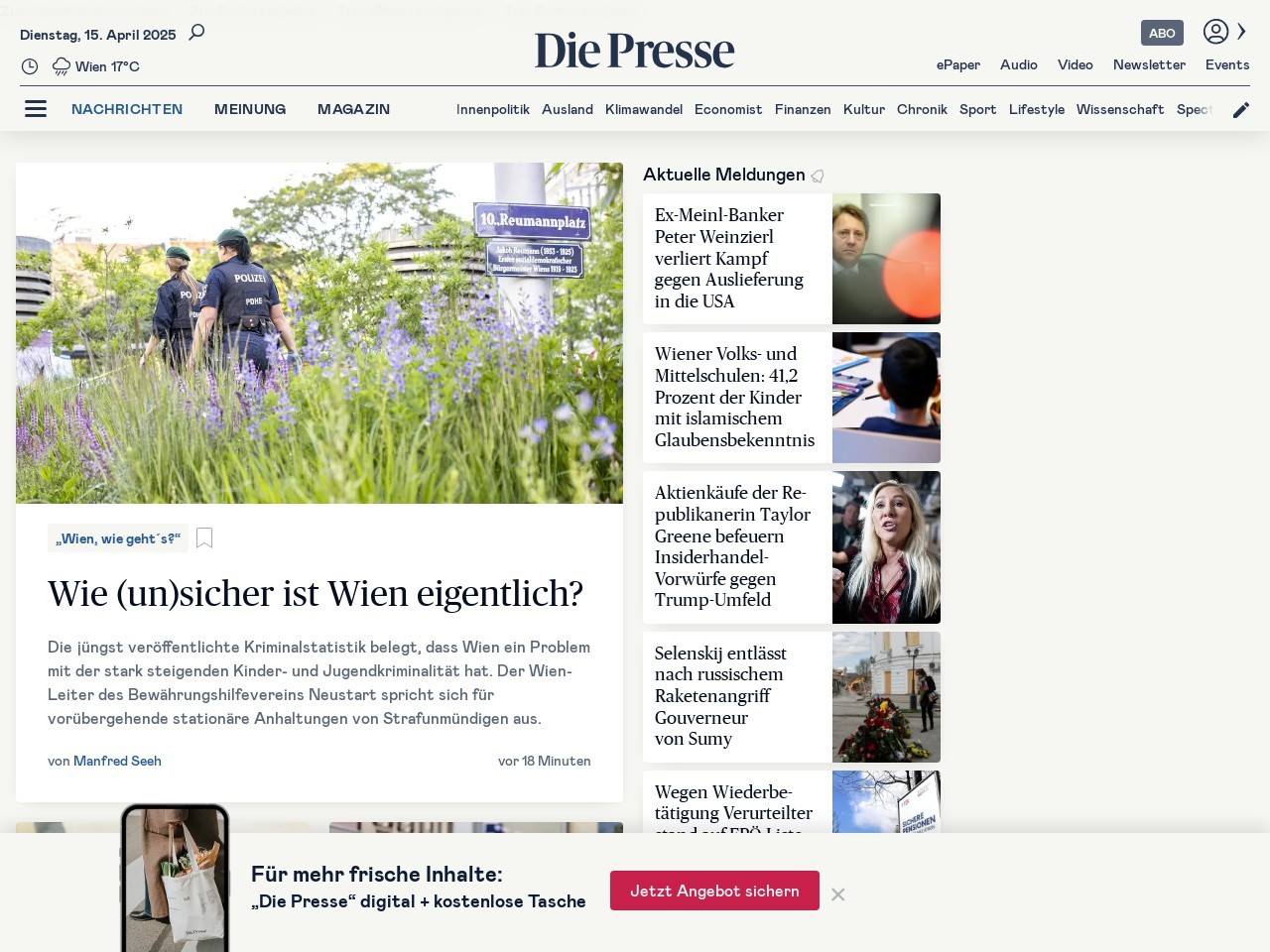 Diepresse.com e5426ce94d36f387dee824639b934663