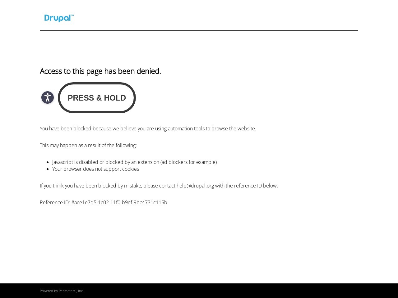 Drupal.org bf43d69bd8e231b792a888330d50d6a0
