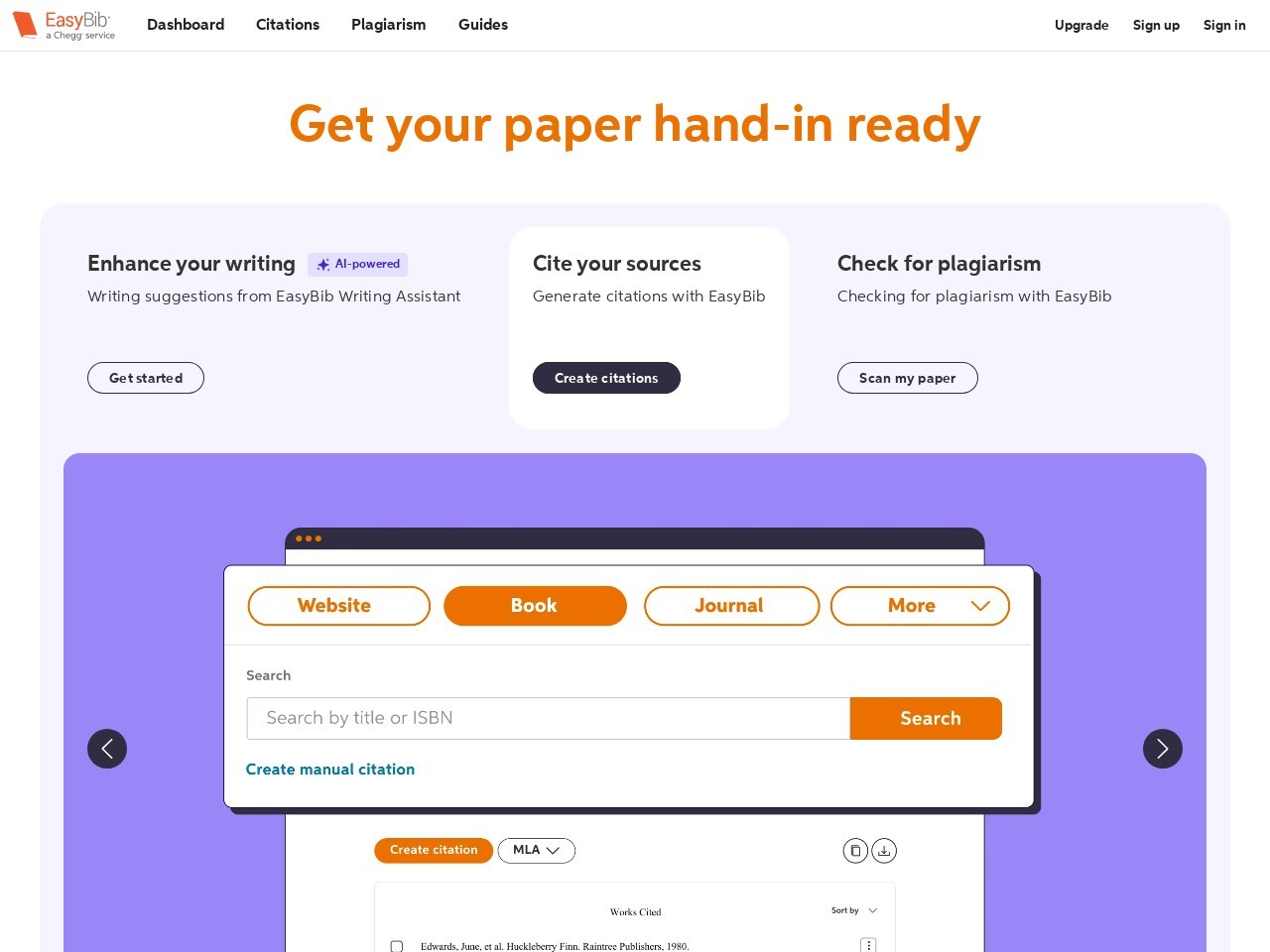 Easybib.com f2433aab44bcf0c35db43b1929183a6e