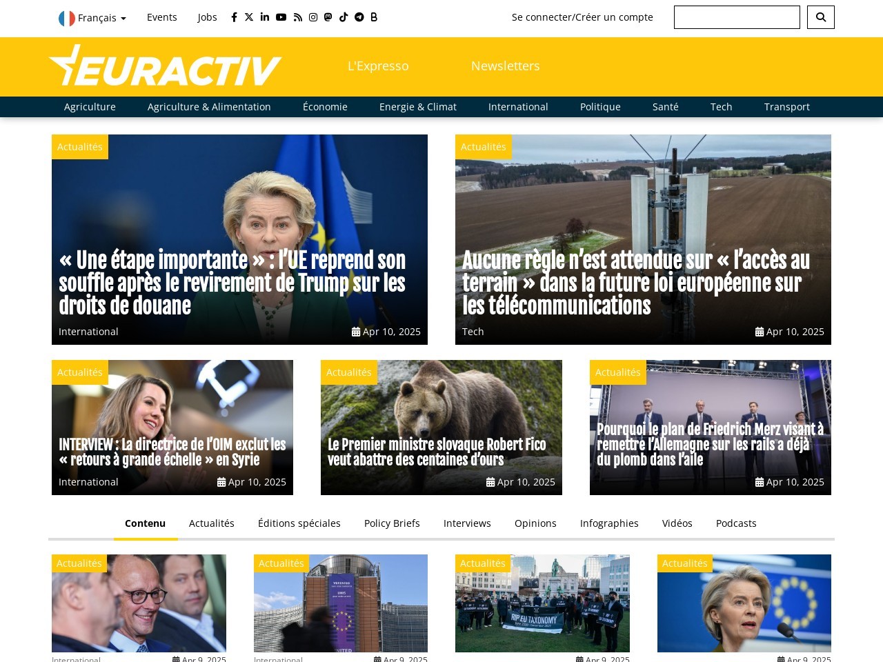 Euractiv.fr 0828019795dfa882bcee9022c4483e21