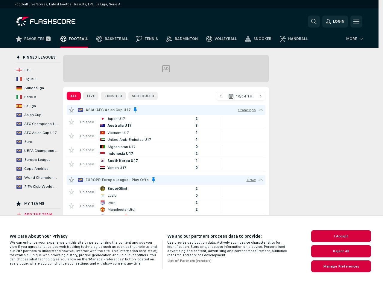 Flashscore.info 69bc9b0effe6c0ec9b2cc296da63305c