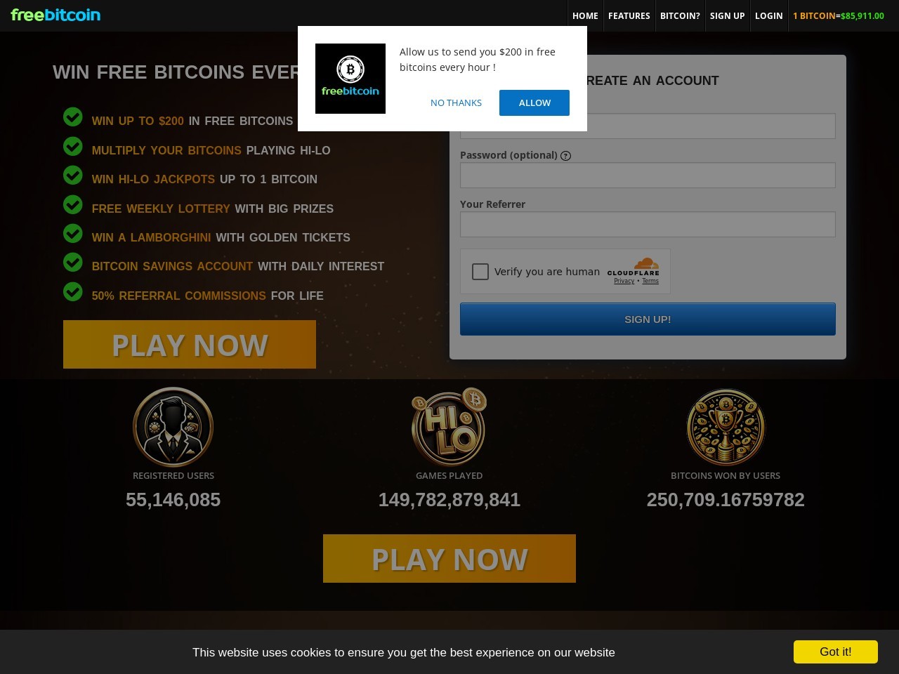 Freebitco.in 5d5712aef7e58a6671489e8b38bb5c47