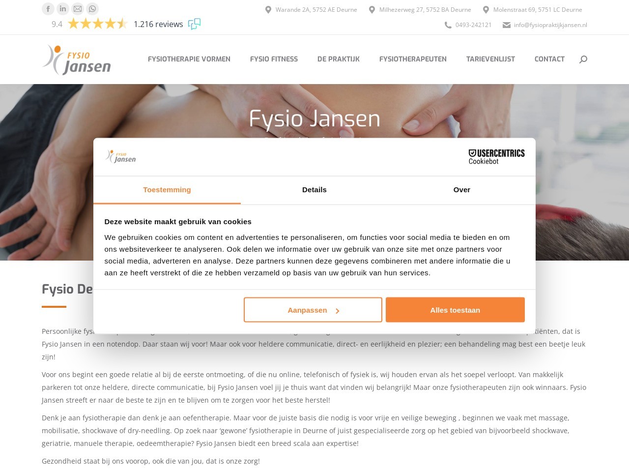 Fysiopraktijkjansen.nl 4a4f51f36c69c456a706144ffa5010b9