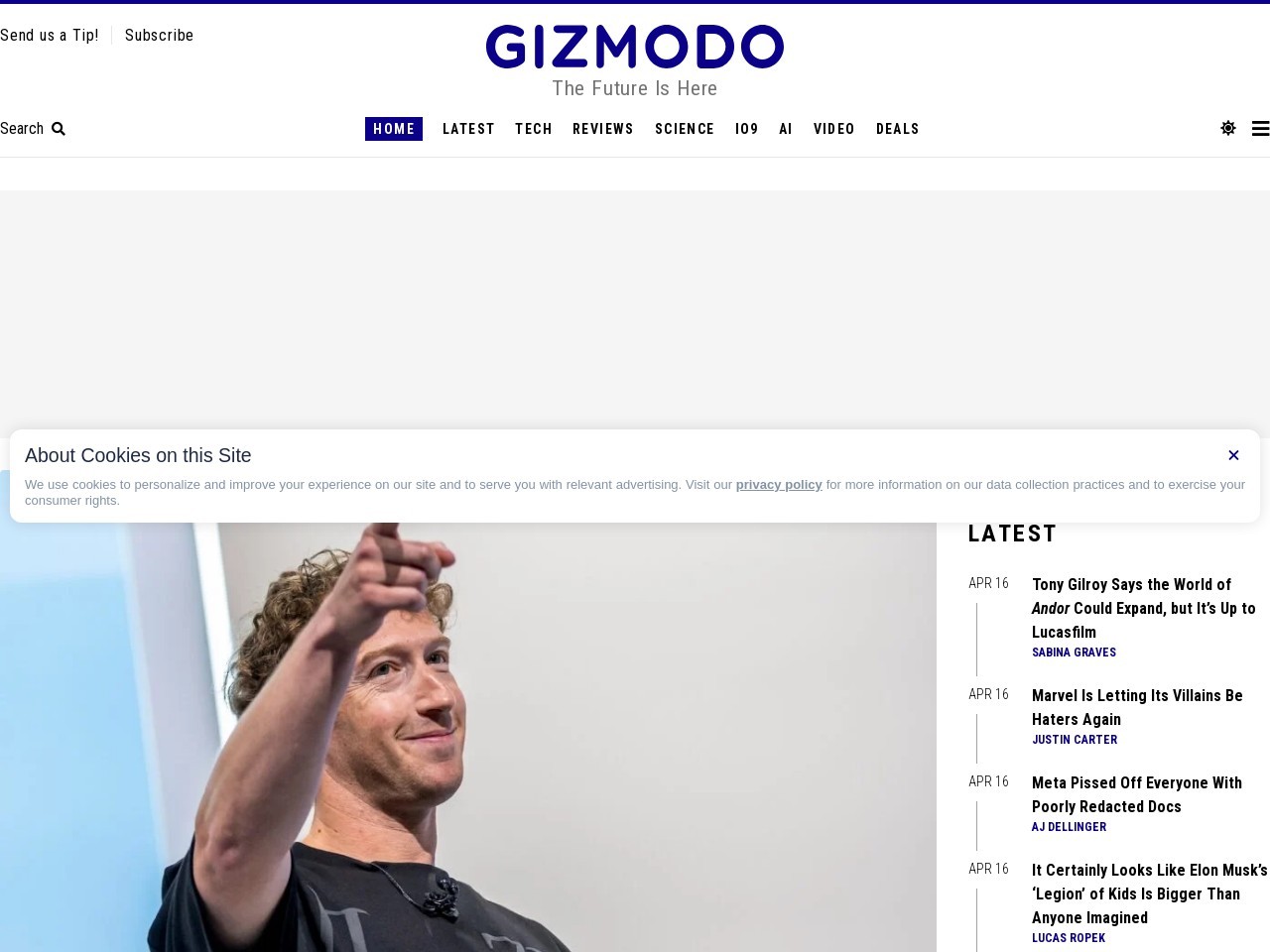 Gizmodo.com 16f53b64bbb48dda29139af08197be2b