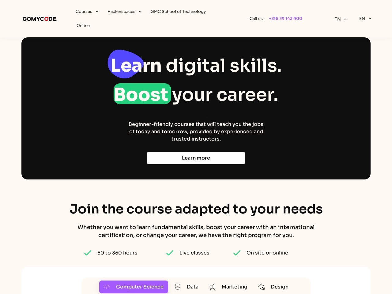 Gomycode.com 2978301032ef2558a8462e72a93f4501