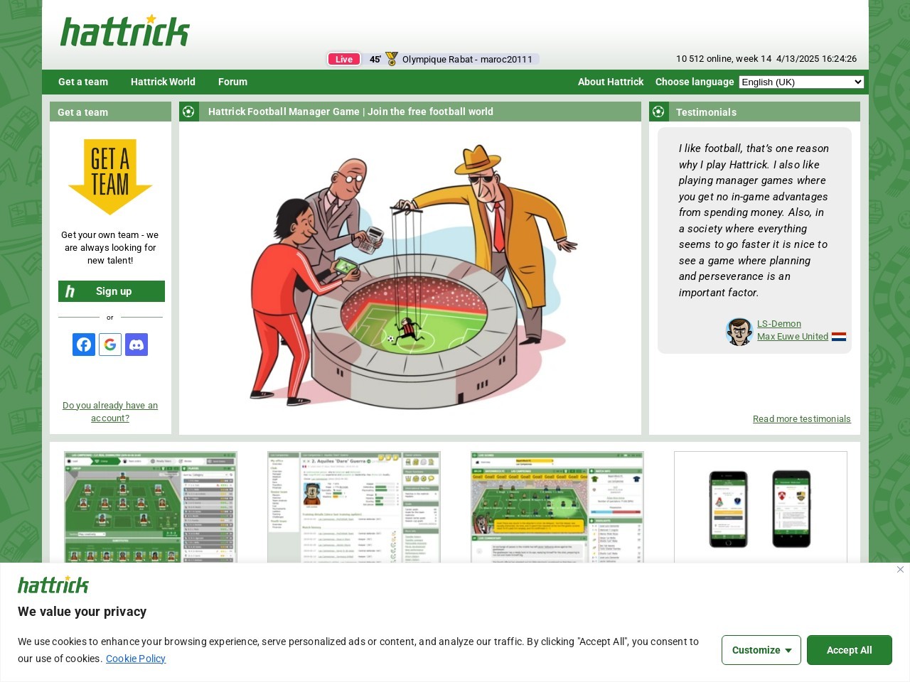 Hattrick.org df3146d77f6c9f0622db557d9e49367b
