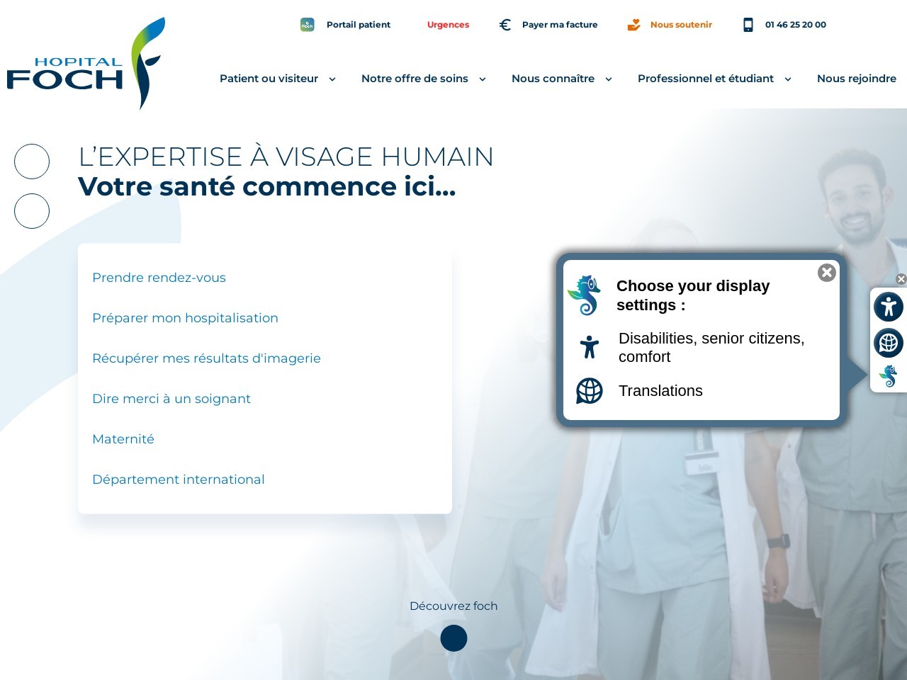 Hopital foch.com 88dc42699e4ab10ea25f87dc5de6f505
