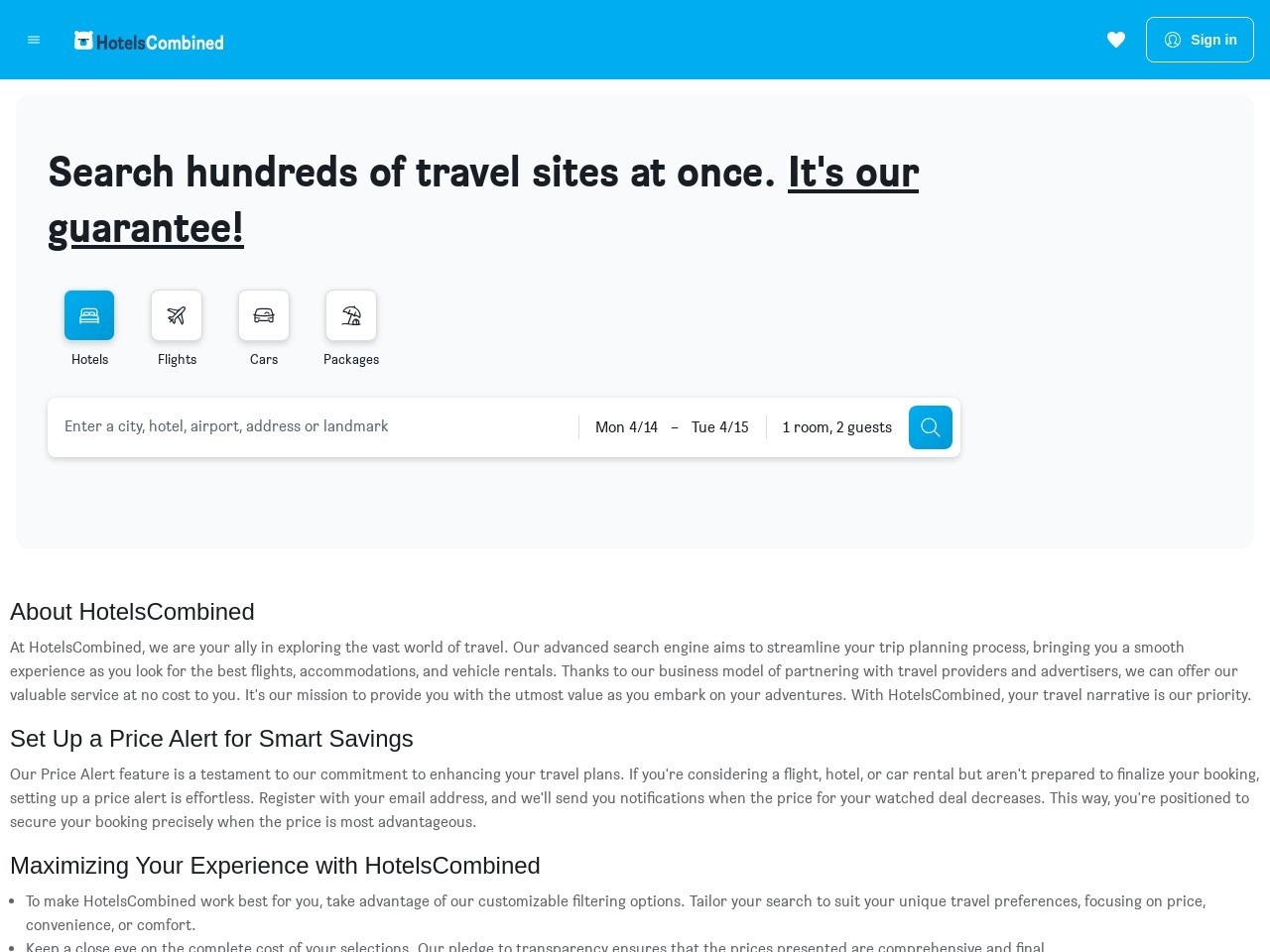 Hotelscombined.com 64b8de0e4578b8d34af65b3a0516f5d6