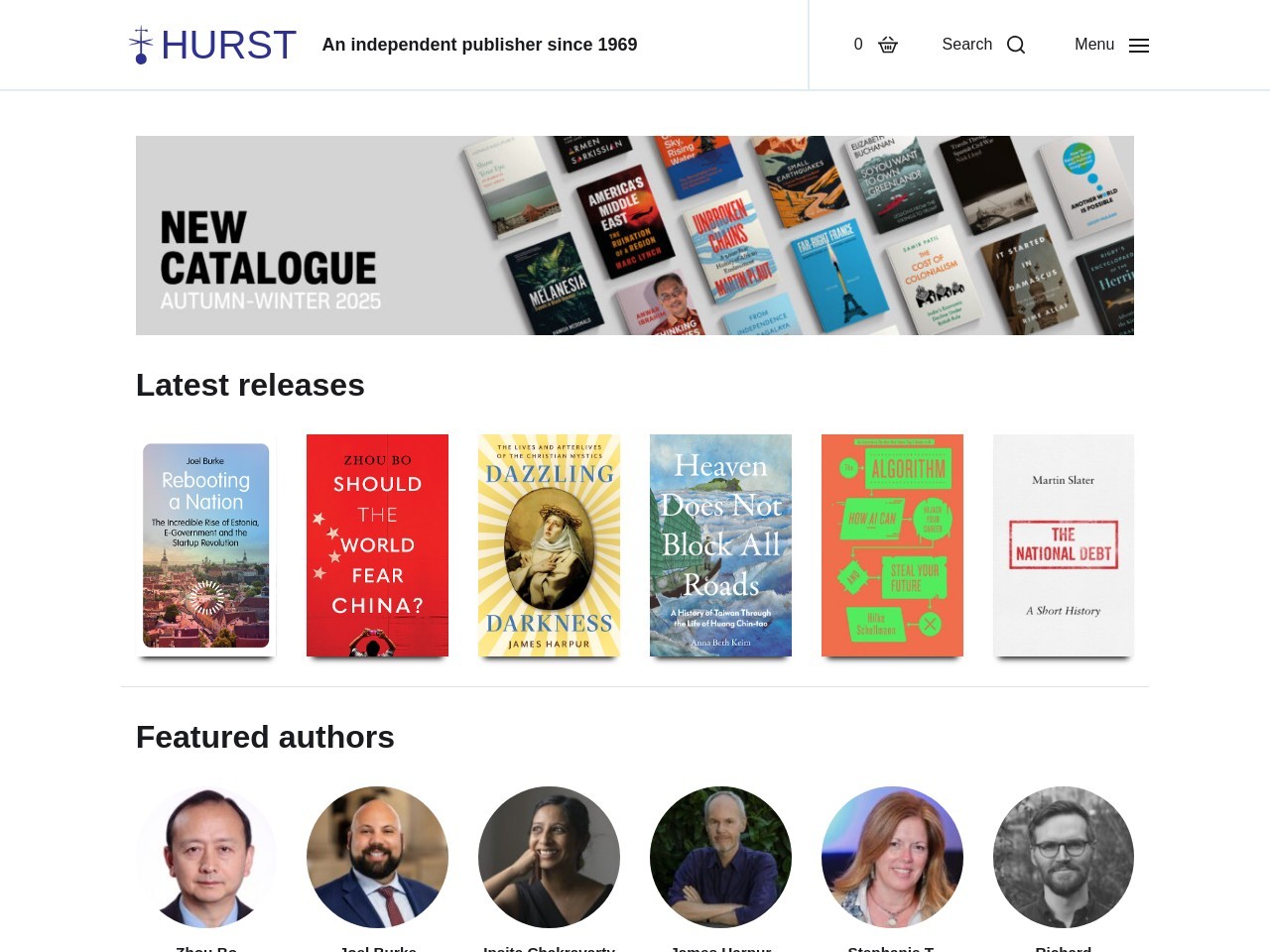 Hurstpublishers.com 90ce452b2ee409c6012b393337d5a6f0