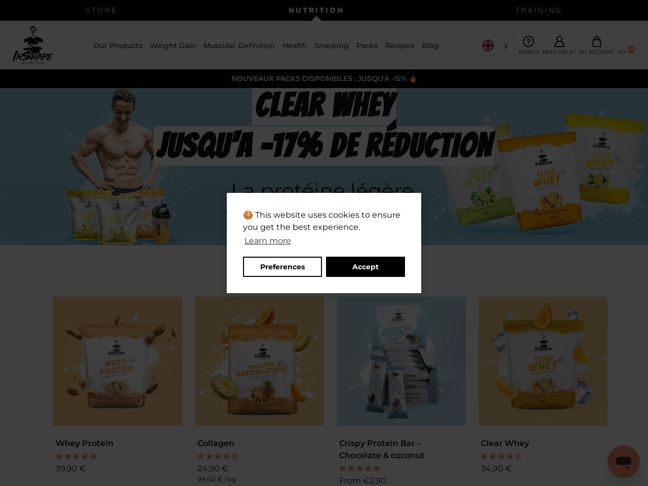 Inshape nutrition.com 786154bdffcb632b46288554629ba322