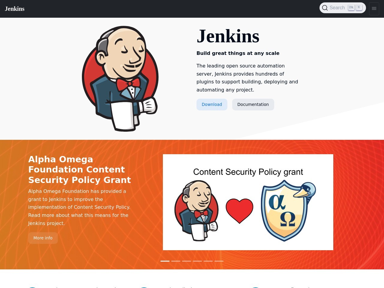 Jenkins.io 582e88778cf225640fb87106f88dfef3