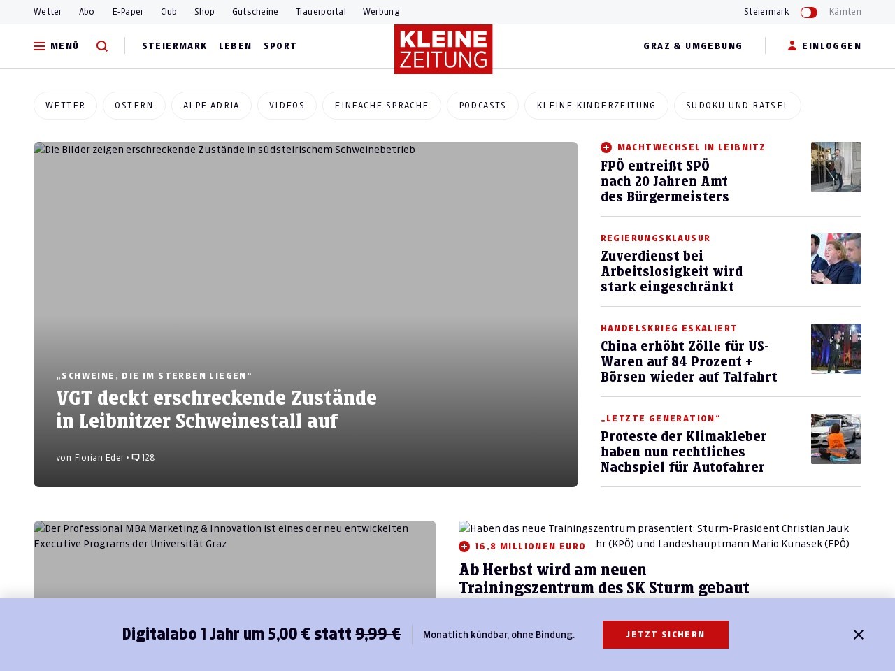 Kleinezeitung.at 13dcd4dcce221b40e3cc93e9cbf28f8a