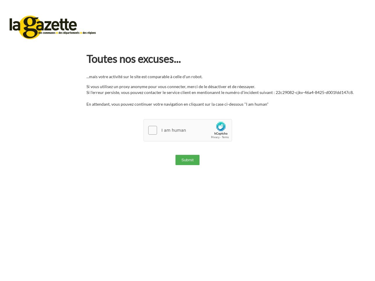 Lagazettedescommunes.com b3ba10a3d94fc6c01b35dec66ffbc7c2