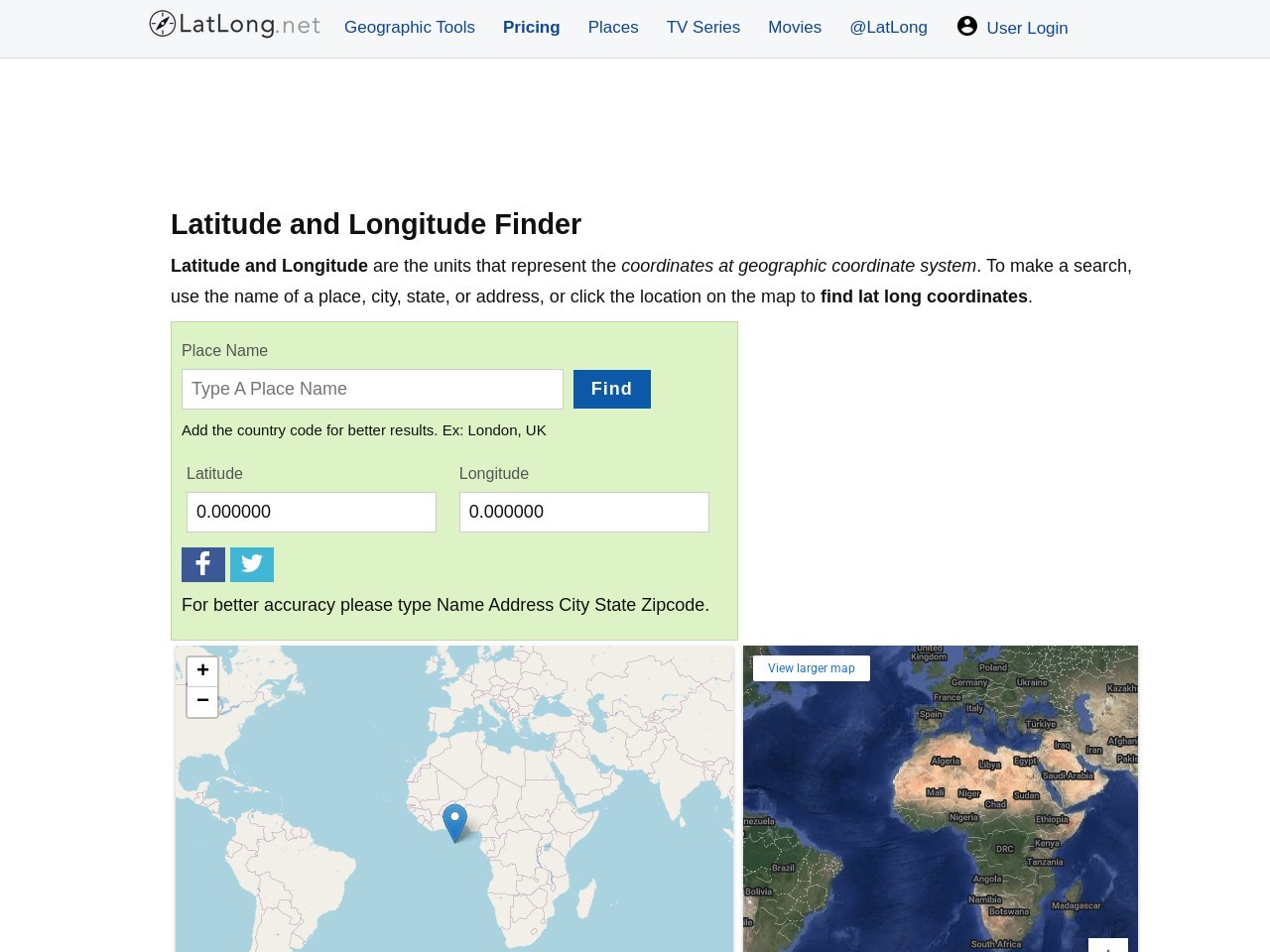 Latlong.net 7e79133e71fd3ec1ef9860790ac0d713