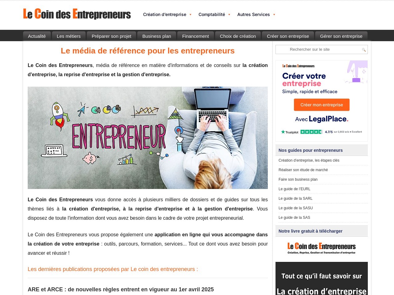 Lecoindesentrepreneurs.fr 516ac968ea9805a58c53d435494168a3