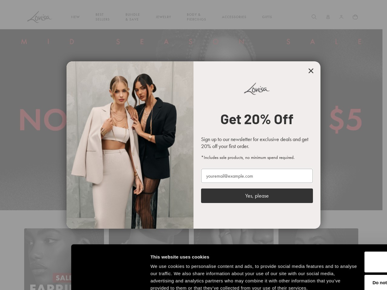 Lovisa.com e6b21663f674b84c80b9e5821f52a256