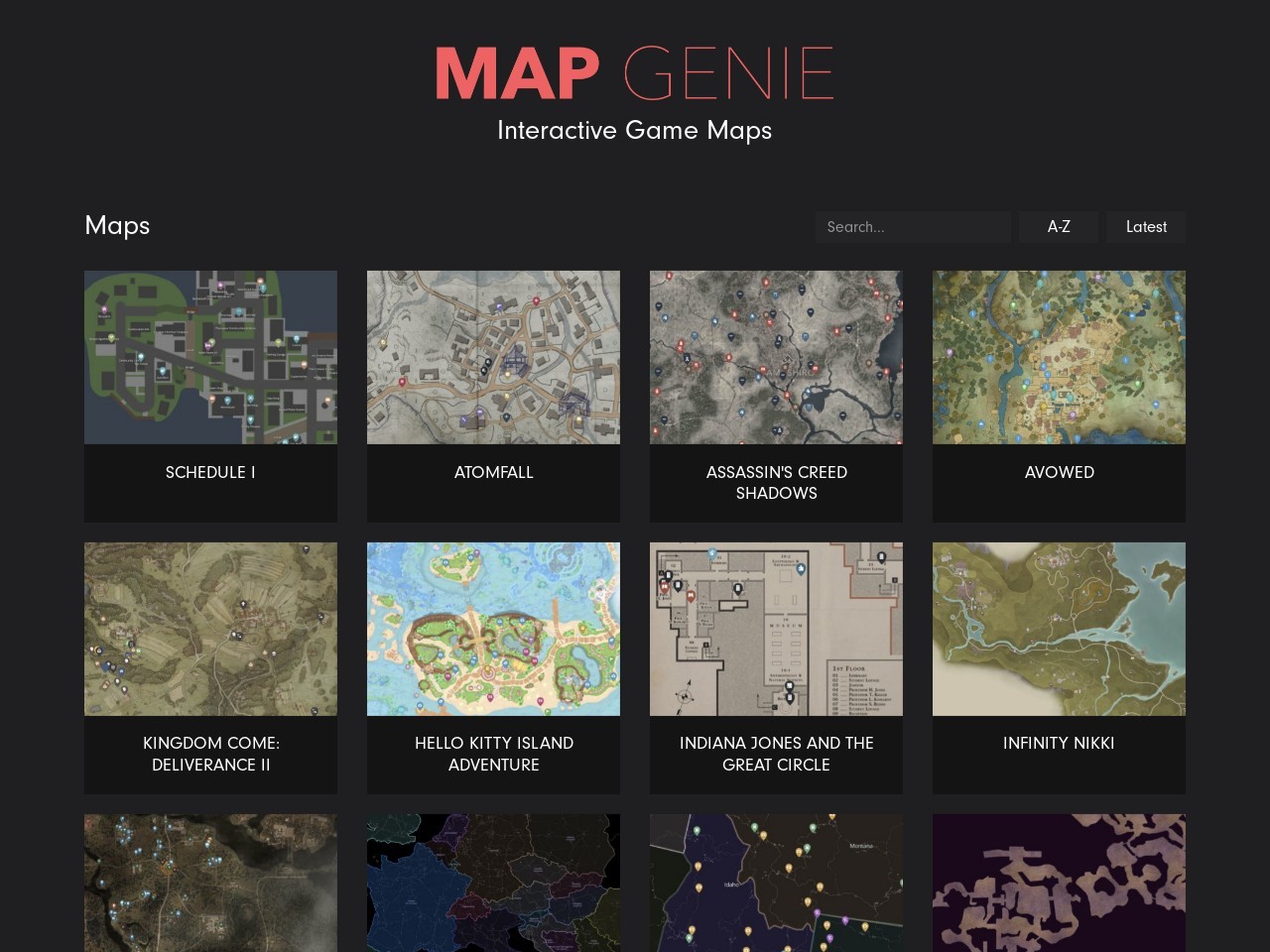 Mapgenie.io 9a80b01bdf81788230aa45e8d2e87296