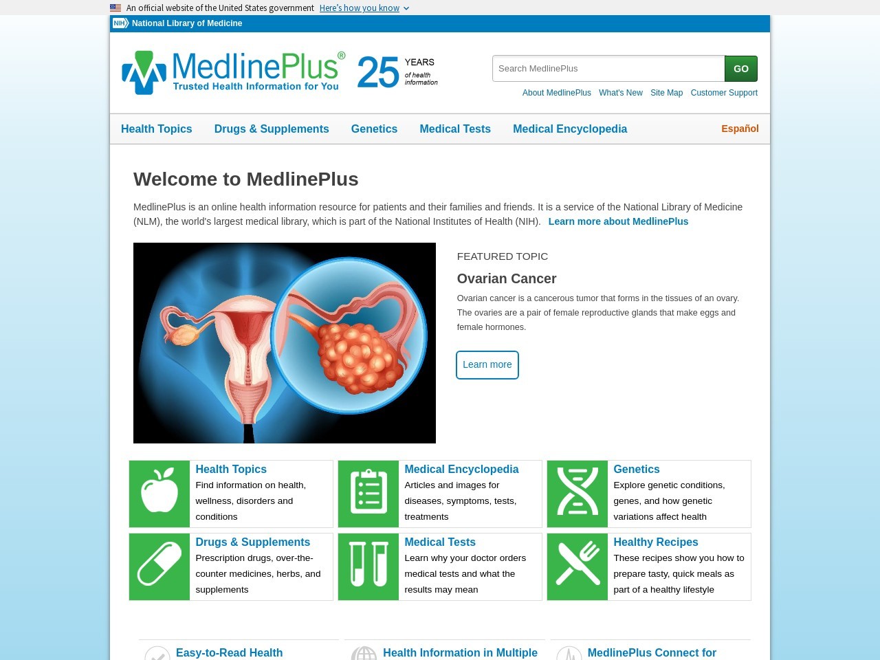 Medlineplus.gov 1c526ad6f842fad69b9c34b4e27f2554