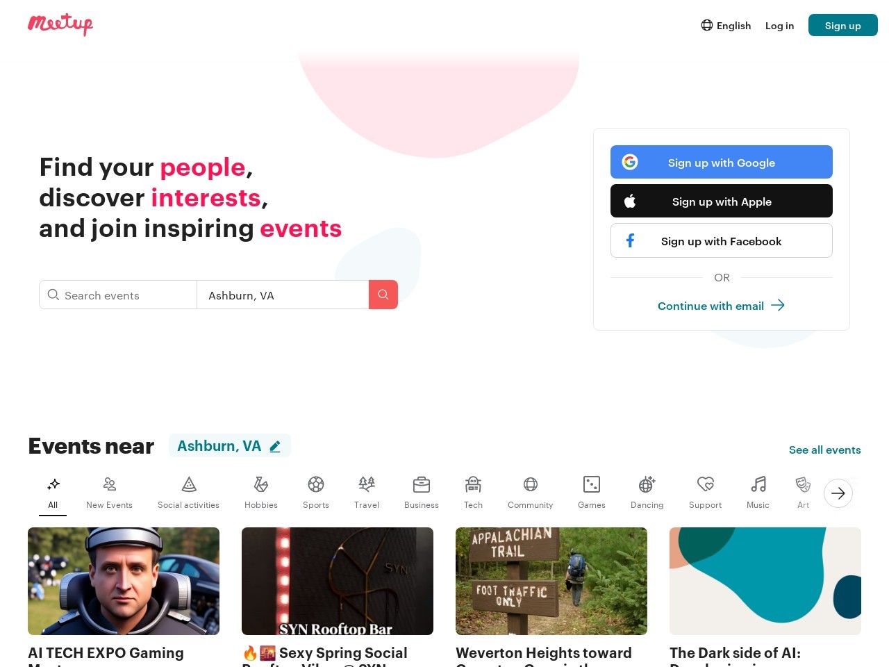Meetup.com eae7d1cd3596de4e74ba28326dad7666