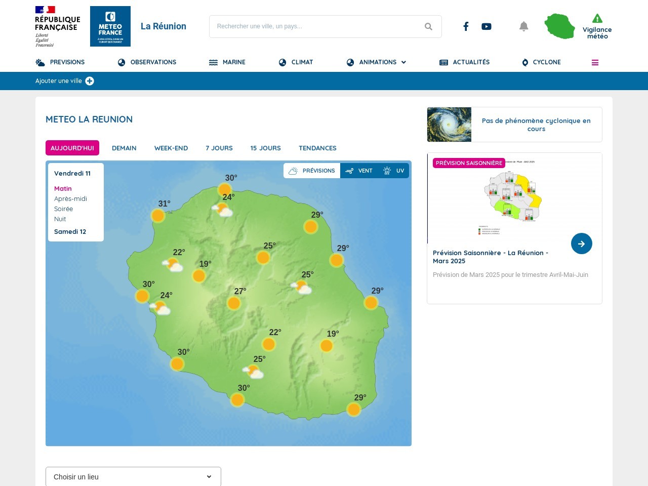Meteofrance.re 58d4f8b3e937cd69562c141fee031160