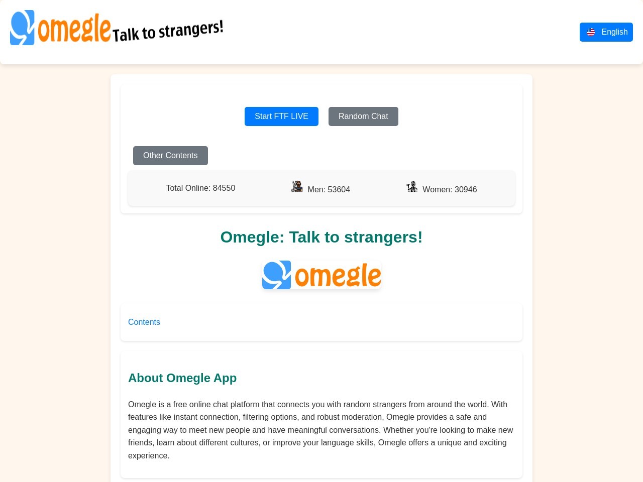 Omegleonline d2f47bc895b2742d2133fc91cbd7e91b