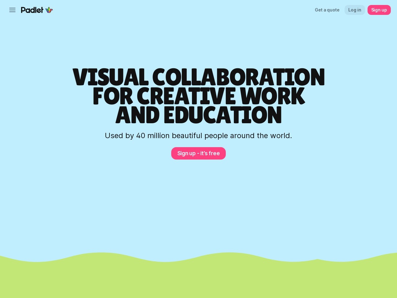 Padlet.com 88aa3a9ef9b5321e88663df7857c32b0