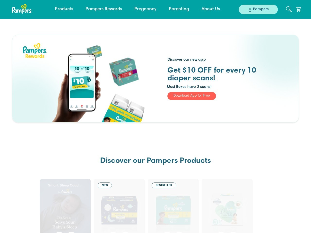 Pampers.com 6653cf1088c90e30ff7e1e0d535d28f6