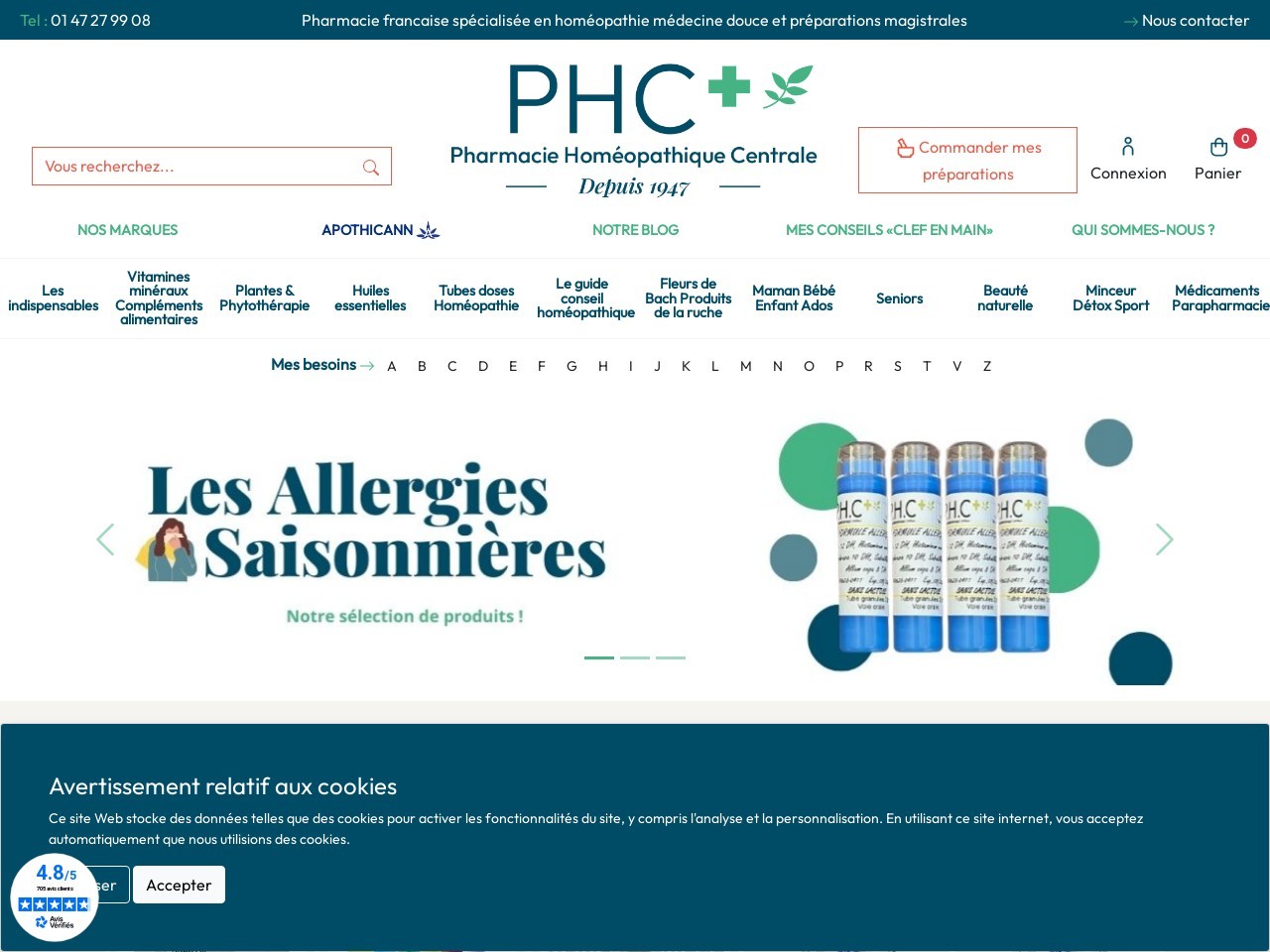 Pharmacie homeopathie.com 86001a421e96bc0cb3196617a65d4d81