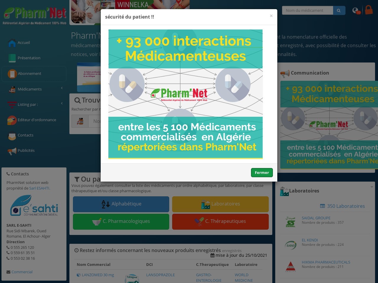 Pharmnet dz.com fd5301381474ba38975a1c302607e085