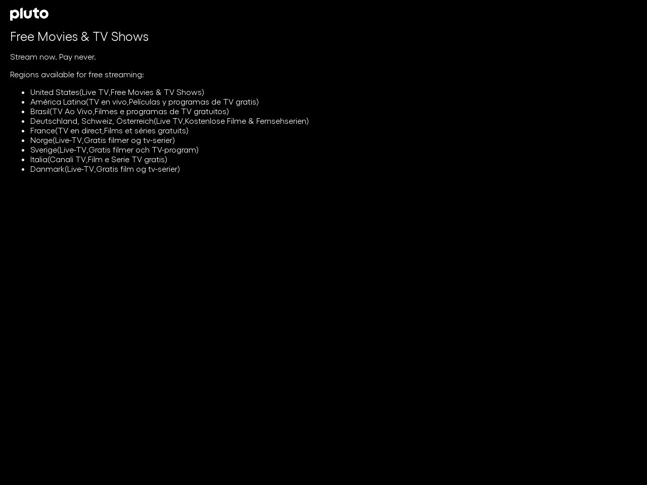 Pluto.tv be57e61007b423574261bb0f026aa88b