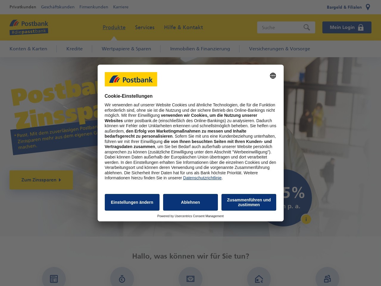 Postbank.de 24e308da77dd0e1bab0e84c2bc2a4a24