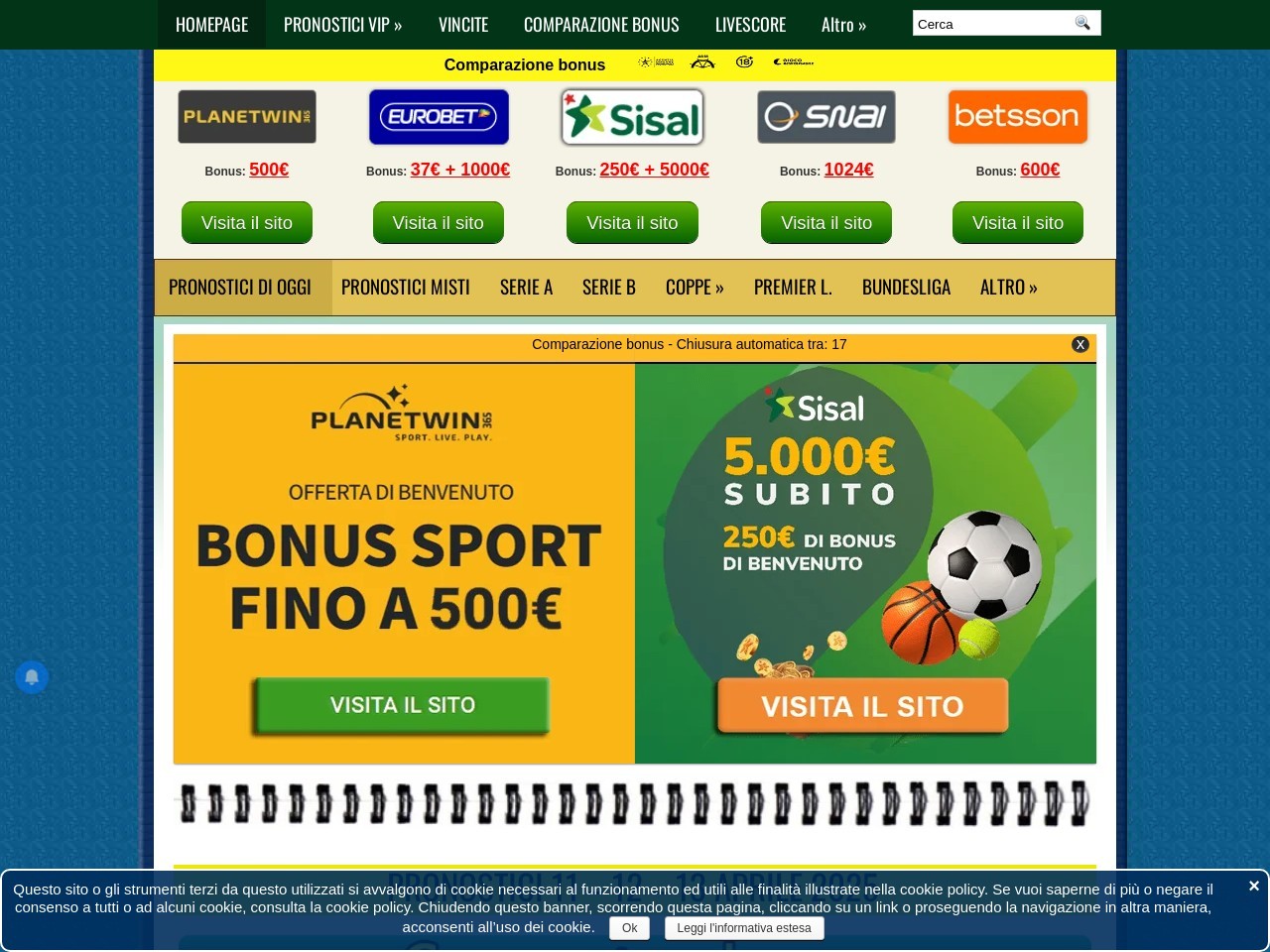 Pronosticirisultativincenti.com 228dd45065afbbe87d2166edd7ac5f75
