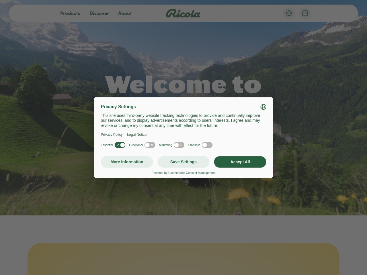 Ricola.com 26eccc65b960914e86669b82fb8c8a0e