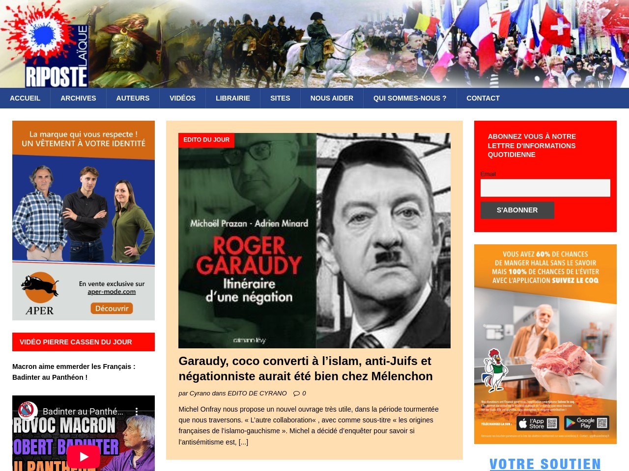 Ripostelaique.com 5809b0f280774b17c36f5077b6dc9ebf