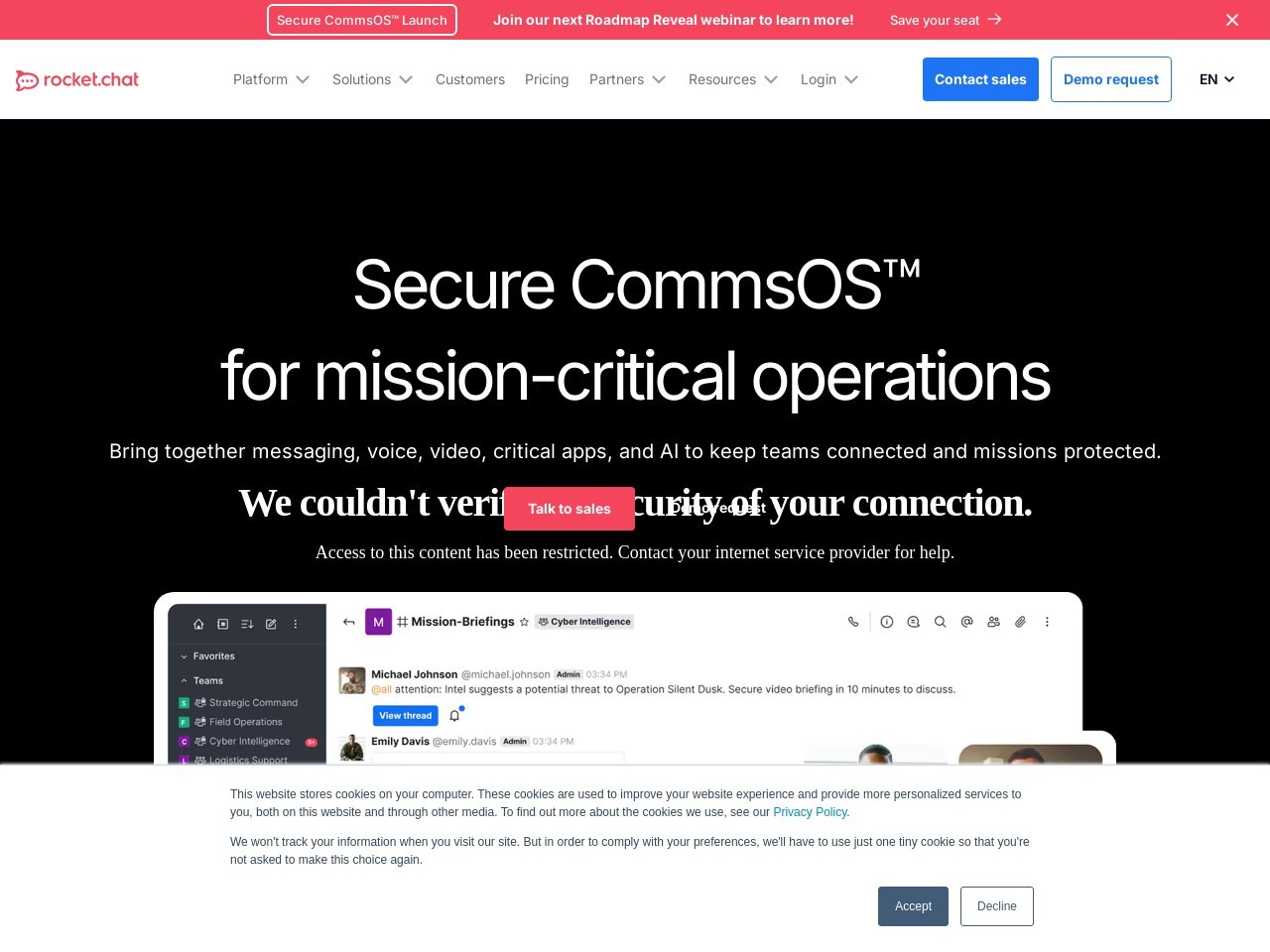 Rocket.chat c8ba31963b97da5bc056b3ee55dc1c15