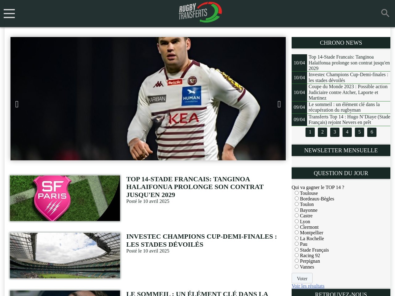 Rugby transferts.com b8cb1e00564e337423bd210db2e08d25