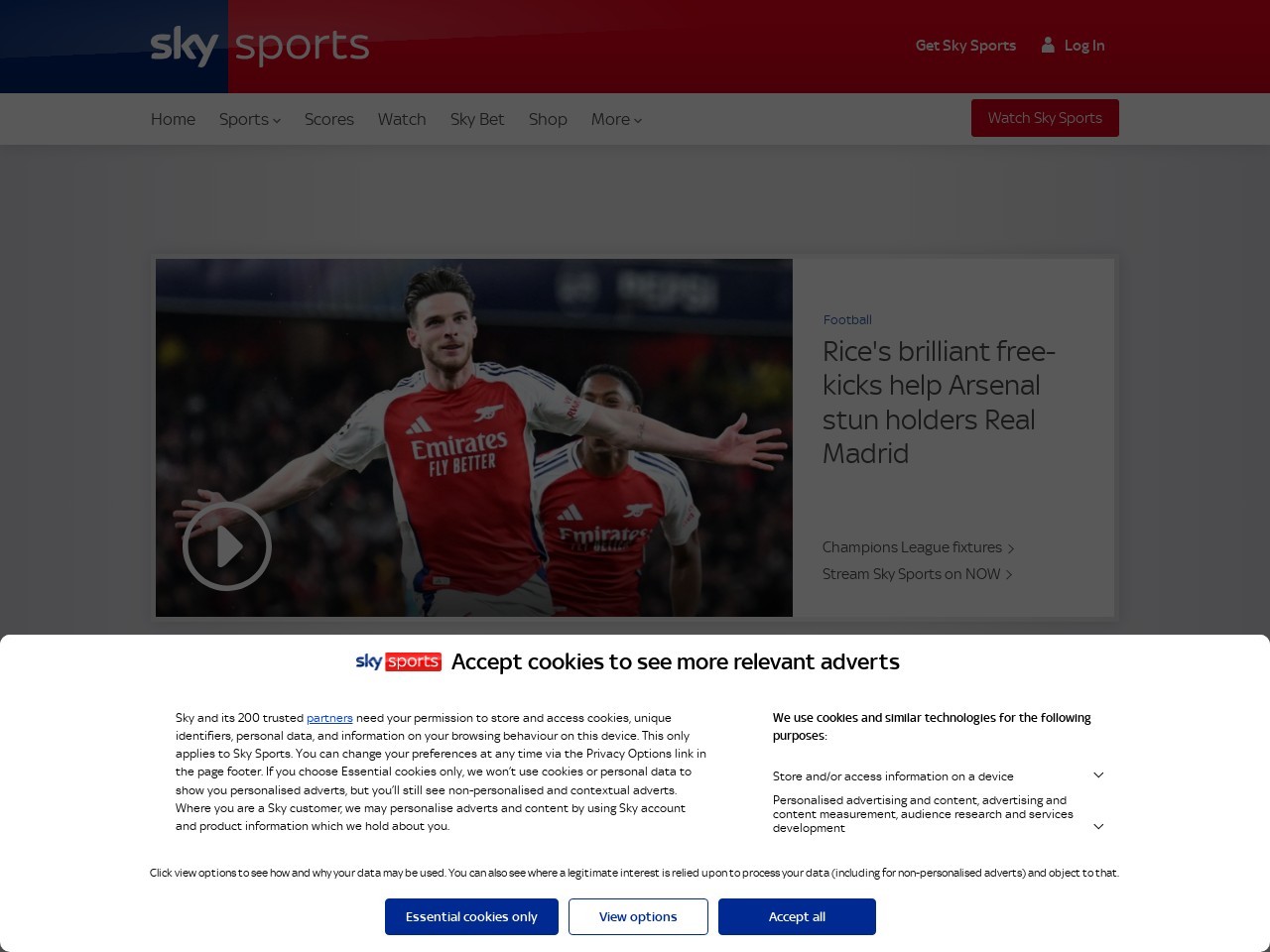 Skysports.com ece09e34afdcc3e0a9a77d8357fe7916