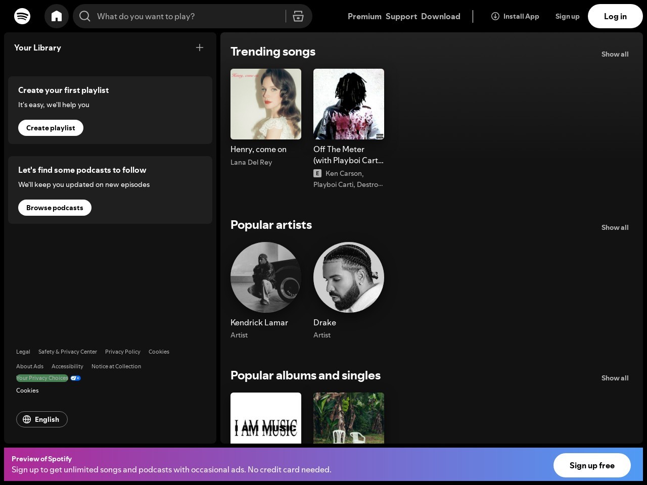 Spotify.com 5325c80cc04d650330a37387bfaadbae